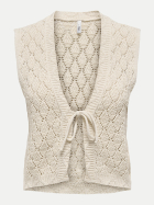 ONLY Cardigan-Weste ONLCHILI 234755-Ecru bei Robert Ley