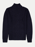 Garcia Troyer mit Zopfmuster 20-BLUE bei Robert Ley