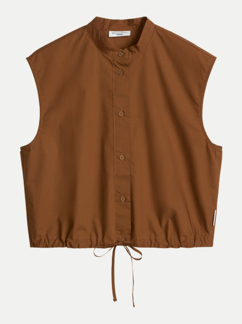 Marc O'Polo DENIM Bluse aus Papertouch-Popeline bei Robert Ley