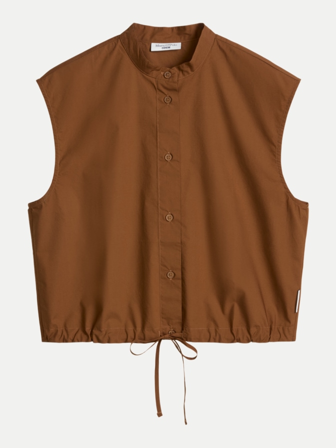 Marc O'Polo DENIM Bluse aus Papertouch-Popeline bei Robert Ley