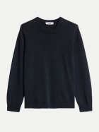 Marc O'Polo DENIM Pullover aus reiner Bio-Baumwolle 4131-Dark Navy bei Robert Ley