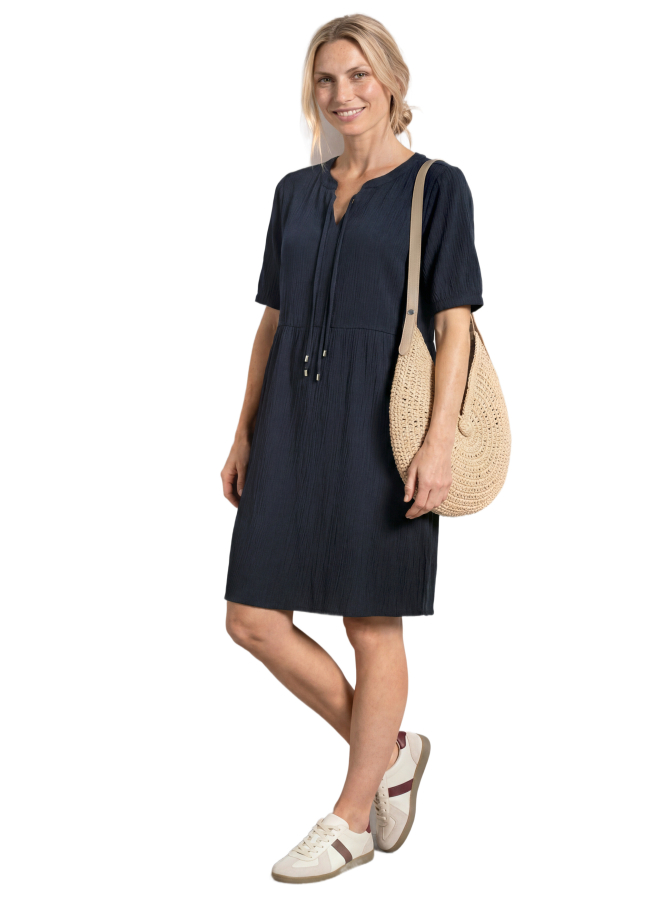 Street One Knielanges Kleid mit Schleifendetail bei Robert Ley