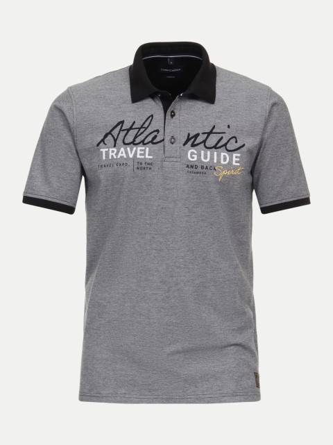 CASAMODA Poloshirt mit Schriftzug bei Robert Ley