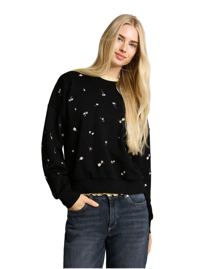 Tom Tailor Denim Sweatshirt mit Stickerei bei Robert Ley