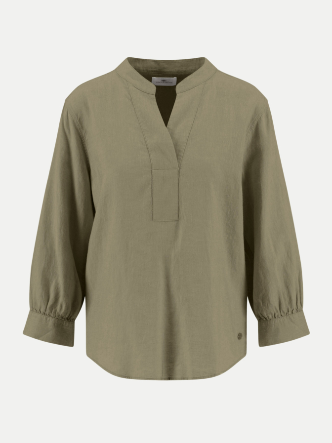 Fynch-Hatton Bluse aus Leinen-Viskose-Mix bei Robert Ley