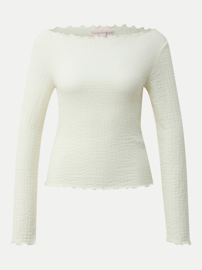 Q/S designed by Langarmshirt mit U-Boot Ausschnitt bei Robert Ley