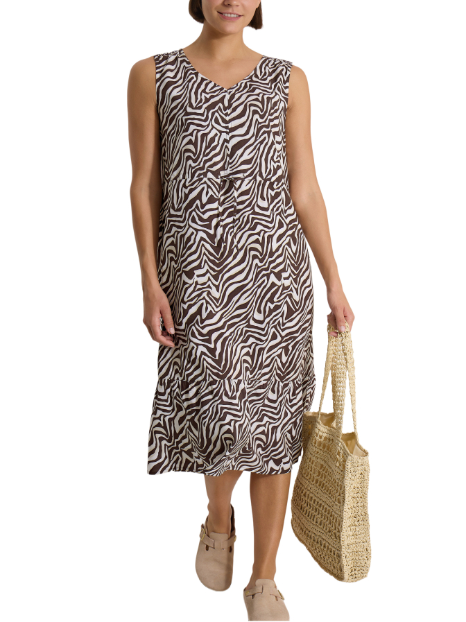 Cecil Midikleid mit Zebraprint bei Robert Ley