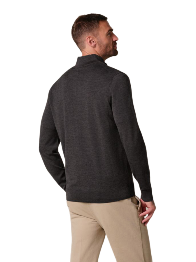 PROFUOMO Strickjacke mit Reißverschluss aus Wolle bei Robert Ley