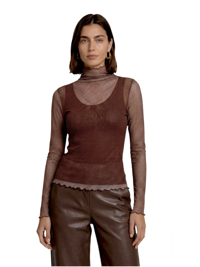 Zero Langarmshirt mit Rollkragen bei Robert Ley