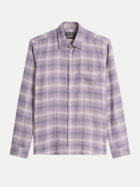 Marc O'Polo Hemd mit Karo-Muster 6063-Dark Purple_Multi_01 bei Robert Ley