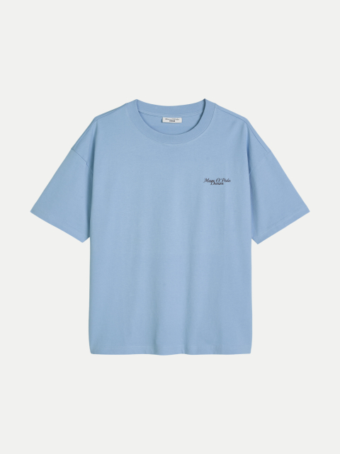 Marc O'Polo DENIM T-Shirt mit Logo-Print bei Robert Ley