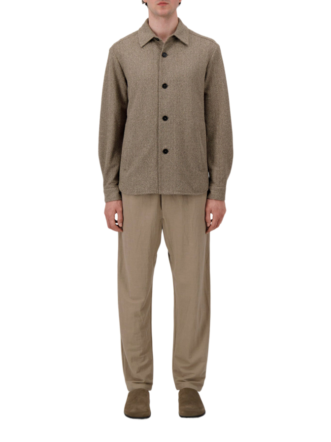 Harris Wharf London Overshirt in Baumwoll-Qualität bei Robert Ley