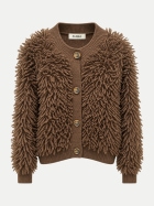 Flona Zotteljacke aus Kaschmir SM7067 braun bei Robert Ley