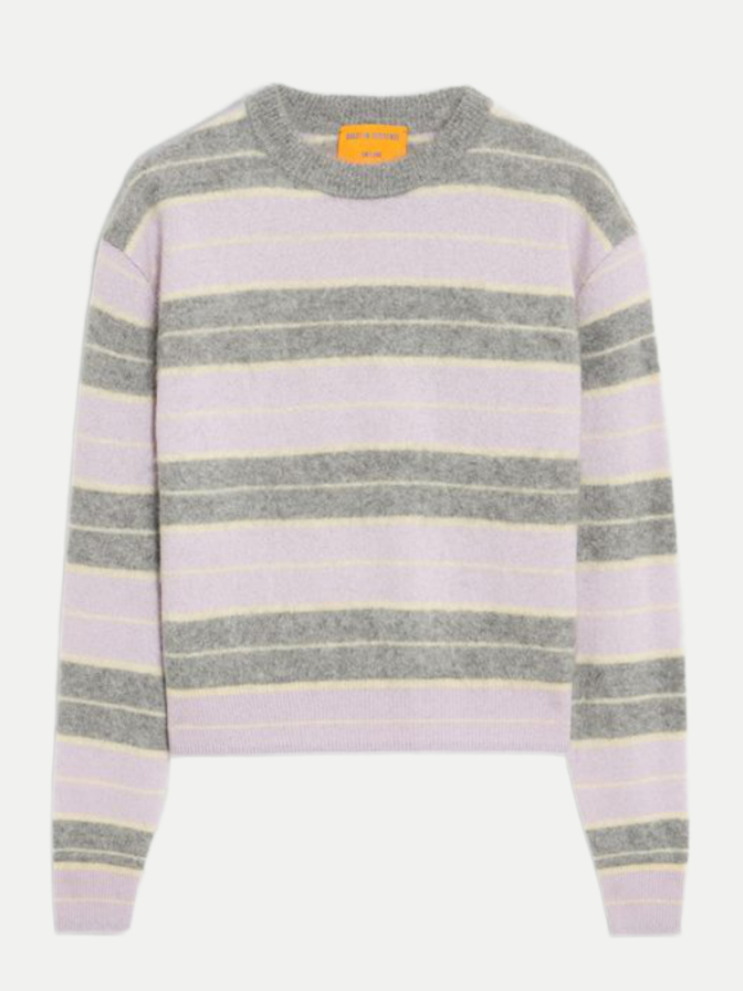 Guest in Residence Kaschmirpullover Grizzly Stripe Crew bei Robert Ley