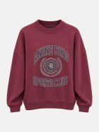 Anine Bing College Sweatshirt Miles burgundy bei Robert Ley