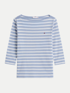Tommy Hilfiger Shirt mit 3/4 Ärmeln 0X9-BLUE bei Robert Ley