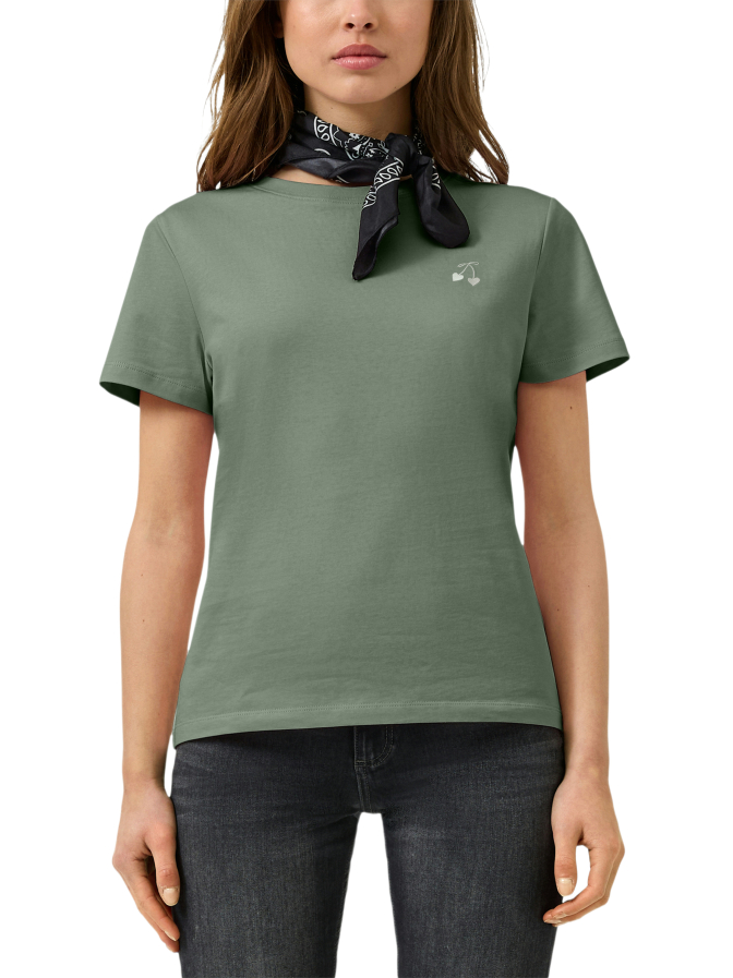 Q/S designed by T-Shirt mit Stickerei bei Robert Ley
