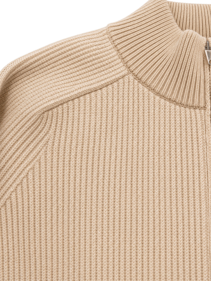Filippo De Laurentiis Strickjacke mit Zip bei Robert Ley