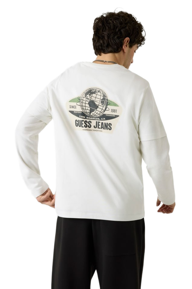 Guess T-Shirt mit Logo-Print bei Robert Ley