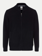 Brax Strickjacke JOHN mit Reißverschluss 23-deep blue bei Robert Ley