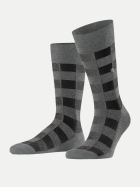 Burlington Socken Buffalo Check 3070-dark grey bei Robert Ley