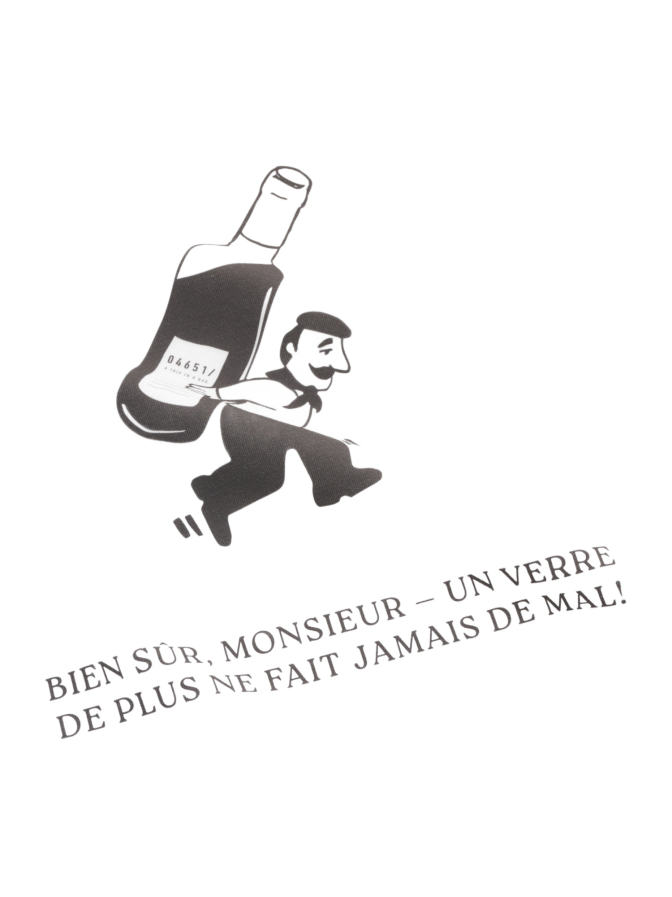 04651/ A trip in a bag T-Shirt Nunu Tee Wine bei Robert Ley