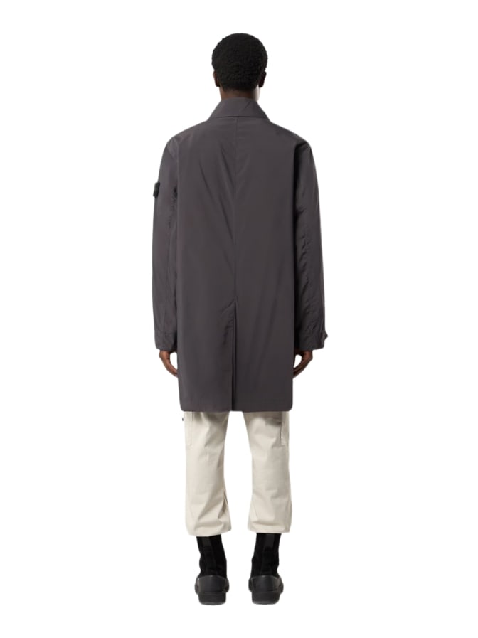 STONE ISLAND Canvas-Mantel mit Logo-Badge bei Robert Ley