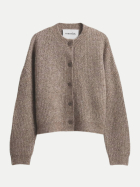 someday Strickjacke Timaya 20046-taupewood melange bei Robert Ley