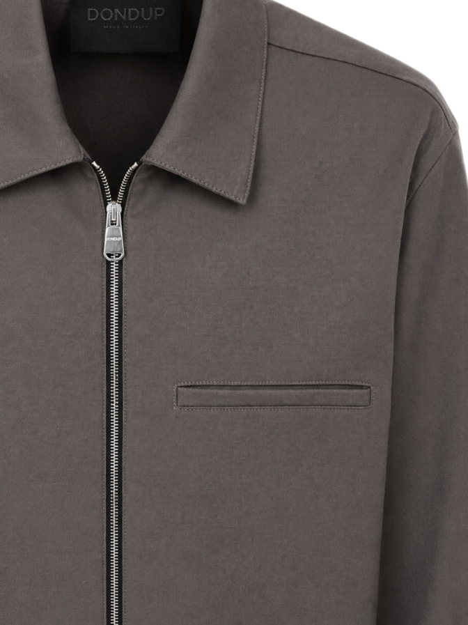 Dondup Overshirt aus Stretch Flanell bei Robert Ley