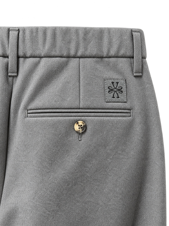 Jacob Cohen Regular-Fit Wollhose Gray bei Robert Ley