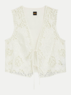 BOSS Orange Weste 118-Open White bei Robert Ley