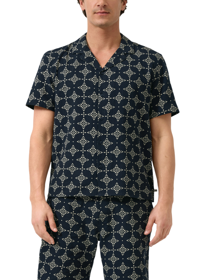 s.Oliver RED LABEL Resorthemd mit Allover-Print bei Robert Ley