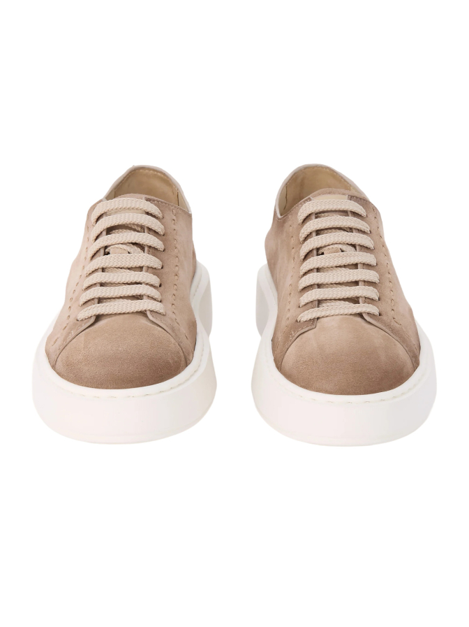 Santoni Sneaker Ultraleicht aus Wildleder bei Robert Ley