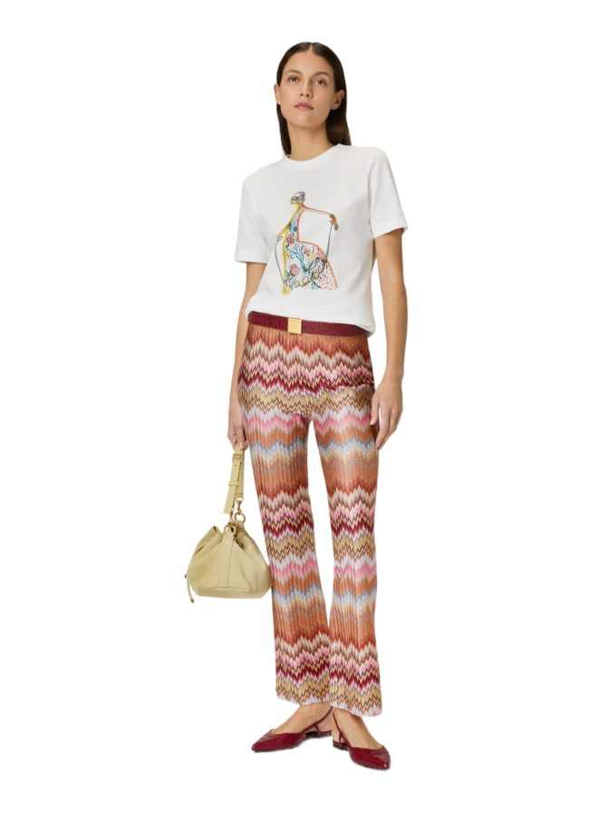 MISSONI Damenhose mit Chevron-Muster bei Robert Ley