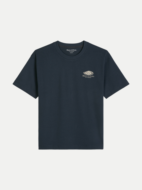 Marc O'Polo T-Shirt mit maritinem Rückenprint bei Robert Ley