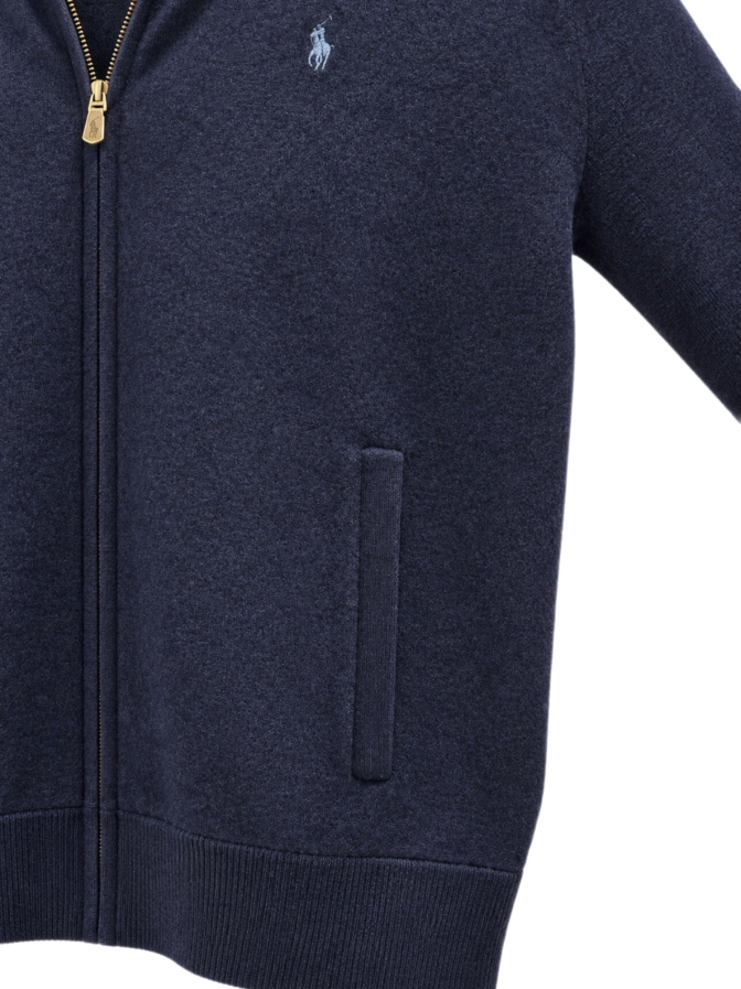 Polo Ralph Lauren Strickjacke aus Merinowolle bei Robert Ley