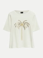 s.Oliver BLACK LABEL Regular-Fit T-Shirt 02D8-WHITE bei Robert Ley