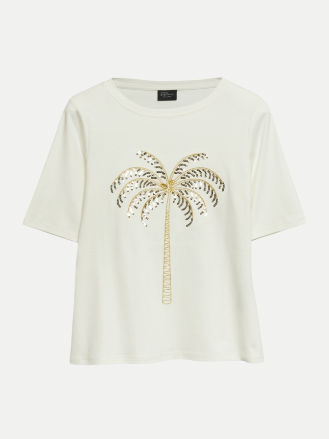 s.Oliver BLACK LABEL Regular-Fit T-Shirt bei Robert Ley