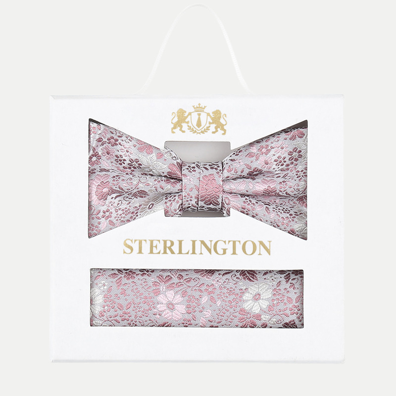 Prince Bowtie Set Fliege und Einstecktuch bei Robert Ley