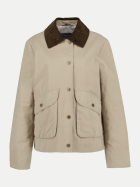 White Label Jacke mit Cordkragen 200-beige bei Robert Ley