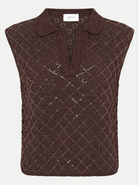 Cartoon Lochstrick-Shirt bei Robert Ley