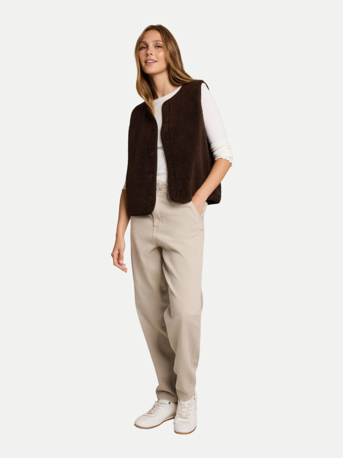 Tom Tailor Denim Teddy-Weste bei Robert Ley