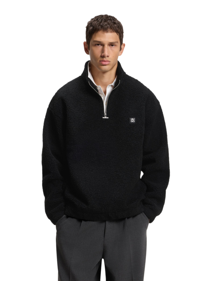 HUGO Sweatshirt aus Sherpa-Fleece Derylong bei Robert Ley
