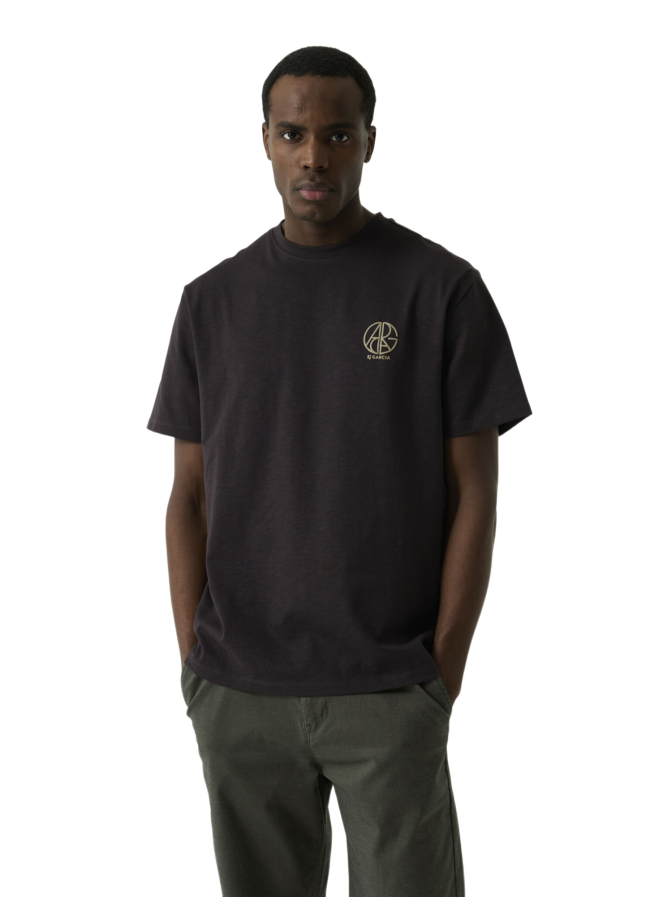 Garcia T-Shirt mit Brust- und Rückenprint bei Robert Ley
