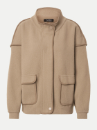 ESTELOU Fleecejacke Baloon mit Piping-Details beige bei Robert Ley