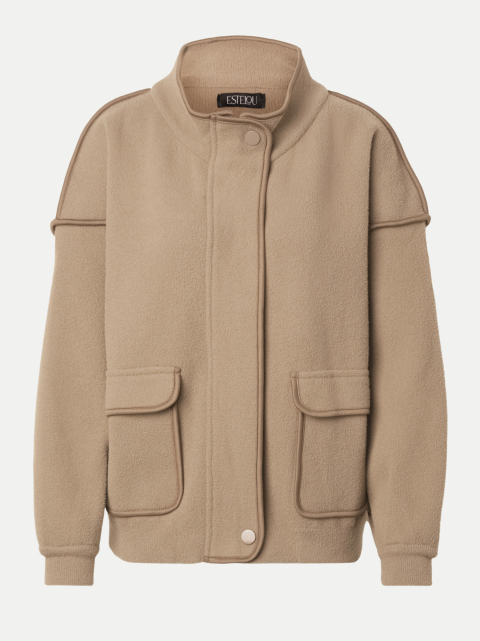 ESTELOU Fleecejacke Baloon mit Piping-Details bei Robert Ley