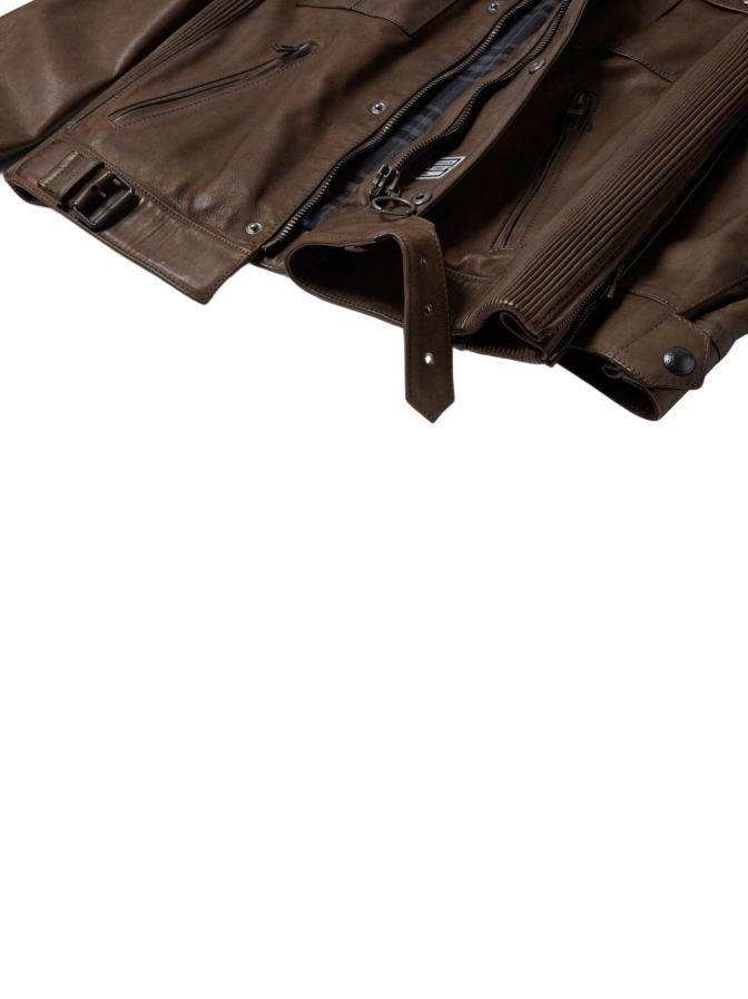Belstaff Lederjacke Gangster bei Robert Ley
