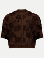 Zero Blouson mit Fledermausärmeln 7416-Chocolate Plum bei Robert Ley