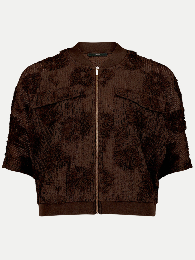 Zero Blouson mit Fledermausärmeln bei Robert Ley