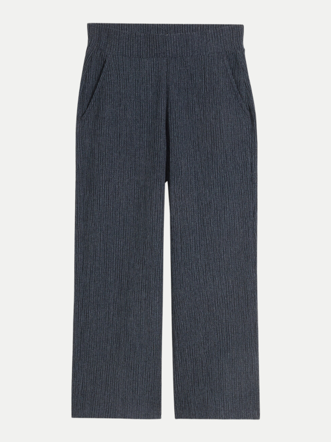 Tom Tailor Casual Culotte Hose in Crinkle-Optik bei Robert Ley